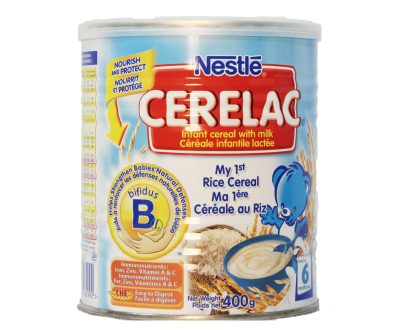 Nestle Cerelac Rice Tin 400g
